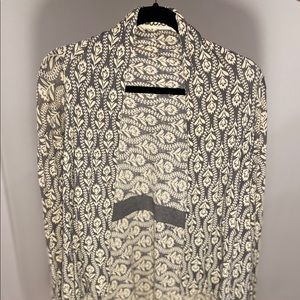Anthropologie Field Flower Cardigan